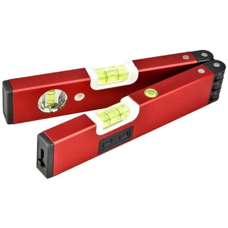 Niveau laser horizontal pliable multifonctionnel en alliage d'aluminium --- (1/5)