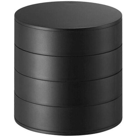 Boîte de rangement de bureau rotative à plusieurs niveaux avec couvercle A-- (1/5)