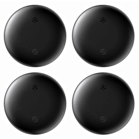 Lot de 4 traceurs GPS Airtag pour iOS - Noir