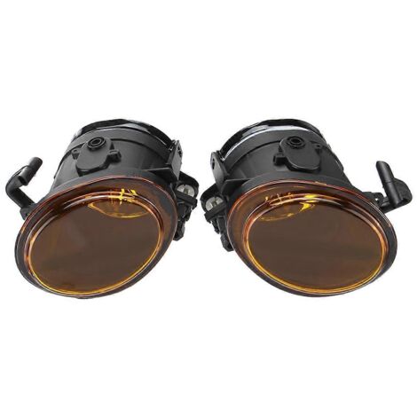 Phares antibrouillard avant à lentille jaune pour BMW E46 M3 Mtech II E39 M5-- (1/5)