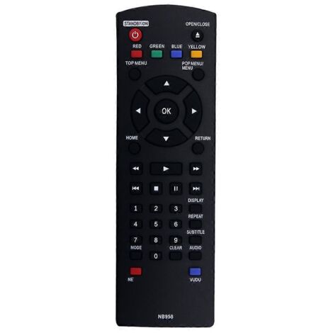 Télécommande NB958 remplacée pour lecteur DVD Blu-ray Magnavox (1/5)