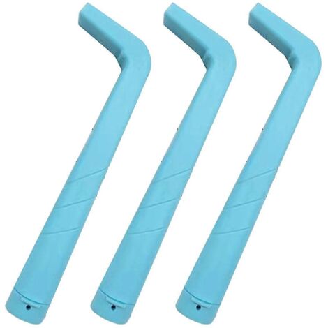 Paille anti-hoquet, stoppe immédiatement le hoquet, paille bleue (1/5)