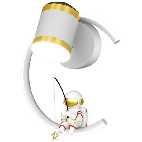 Lampe murale LED astronaute pour enfants, éclairage intérieur --- (1/5)