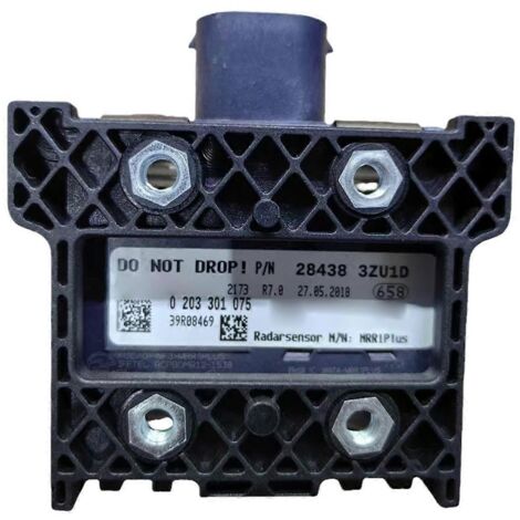Capteur radar de contrôle de distance ACC pour voiture 28438-6RB7A pour Nissan Infiniti - Noir (1/5)