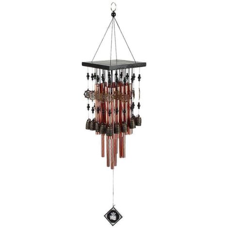 Carillons éoliens d'extérieur en liquidation, carillon éolien tubulaire en aluminium, décoration de jardin --- (1/5)