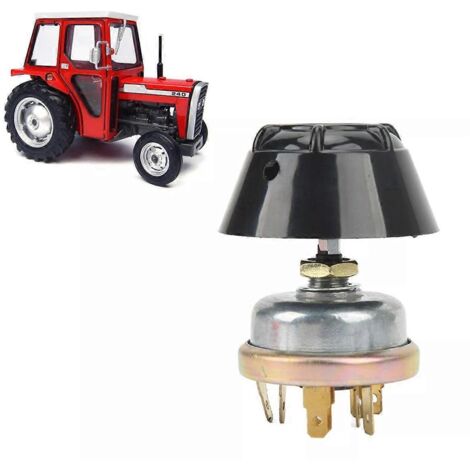 Interrupteur de klaxon et de phares pour tracteur 1668816M1 - Remplacement pour Massey Ferguson - Voir illustration (1/5)