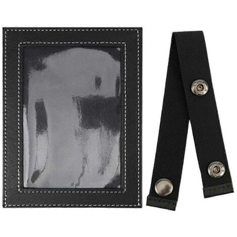 Cadre photo décoratif en cuir PU pour pare-soleil de voiture B-- (1/5)