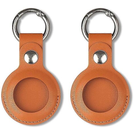 Lot de 2 étuis compatibles, revêtement en cuir PU marron -- (1/5)