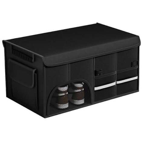 Organisateur de coffre en tissu Oxford, boîte de rangement pour voiture, boîte à gants de voiture --- (1/5)