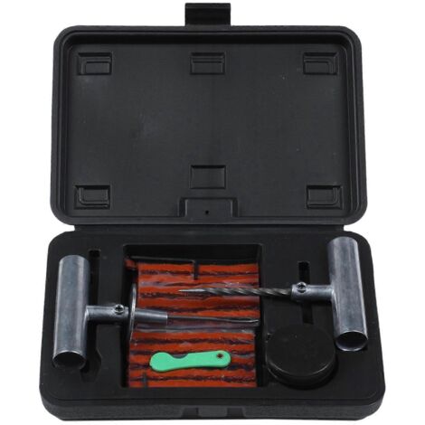 Kit de réparation de pneus pour voiture, camionnette, moto et vélo - Outils de réparation de pneus (1/5)