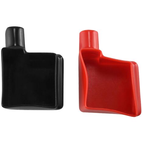 Paire de capuchons isolants pour bornes de batterie de voiture -- (1/5)