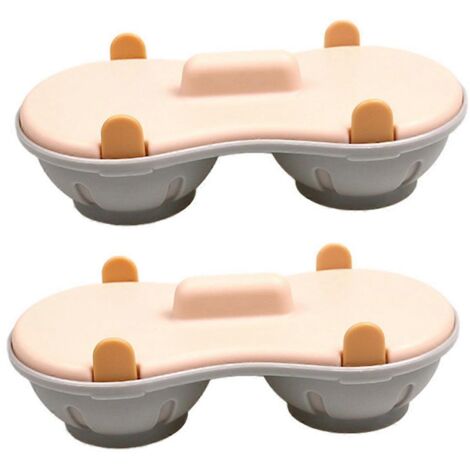 Moule à œufs vapeur pour micro-ondes, récipient vapeur pour micro-ondes, orange-- (1/5)