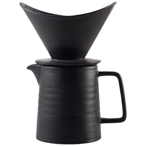 Ensemble cafetière à filtre en céramique pour 1 à 2 tasses -- (1/5)