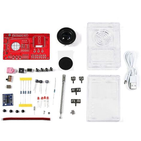 Kit électronique à monter soi-même, kit de production de radio FM, circuit imprimé --- (1/5)