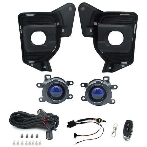 Feux antibrouillard avant de voiture, feux antibrouillard à LED bicolores pour-- (1/5)