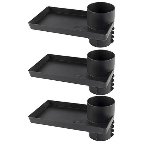 Plateau repas portable pour voiture avec porte-gobelet rotatif et réglable --- (1/5)