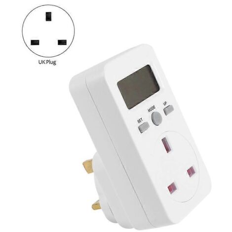 Prise pour compteur d'énergie, wattmètre électrique, moniteur d'énergie - (1/5)