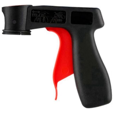 Adaptateur pour aérosols de peinture à polir, poignée à gâchette instantanée -- (1/5)
