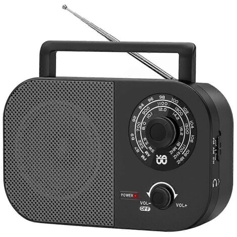 Radio portable AM FM SW à transistors-- (1/5)