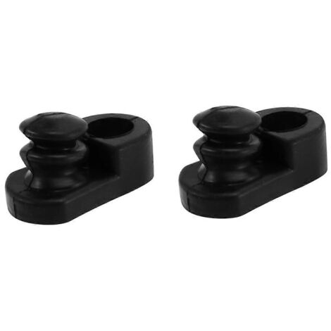 2 pièces Cache-interrupteur de porte de voiture en caoutchouc 25368-6P000 pour Patrol-- (1/5)