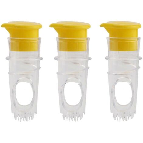 Lot de 3 mini presse-citrons manuels, presse-citrons portable -- (1/5)