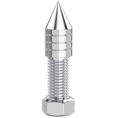 1 pointe de haut-parleur en acier inoxydable pour amplificateur audio Hi-Fi et caisson de basses M8 (1/5)