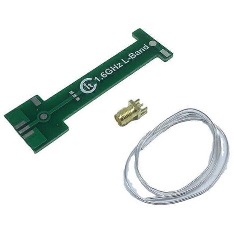 Kit de bricolage pour antenne QFH bande L 1,6 GHz/1,7 GHz, 50 ohms, pour l'aérospatiale, verte. (1/5)