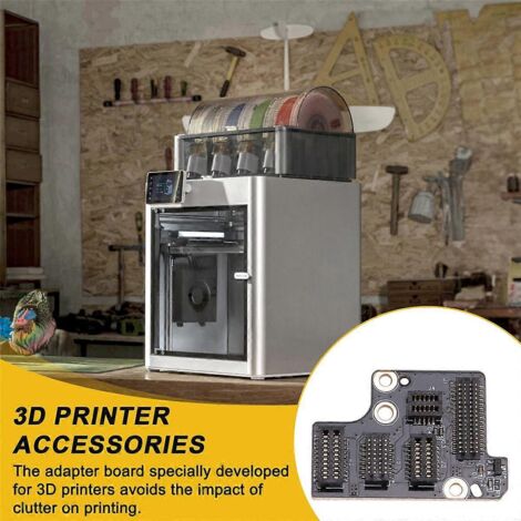 Plaque d'adaptation pour extrudeuse P1P pour imprimante 3D -- (1/5)