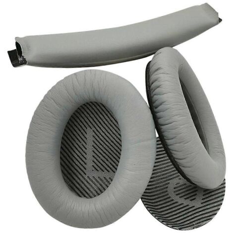 Coussinet de bandeau et coussinets d'oreille pour un confort silencieux 25 35 (QC25 QC35)-- (1/5)