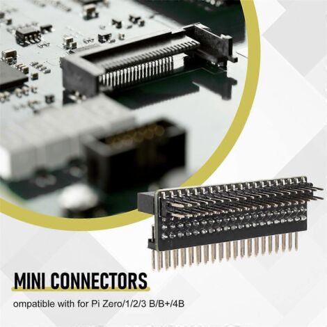 Mini-connecteurs pour carte d'extension GPIO 40 broches 1 vers 2 (1/5)