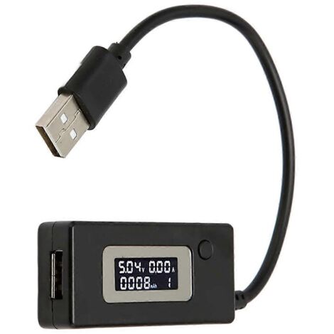 Testeur de tension/ampérage USB Multimètre numérique-- (1/5)