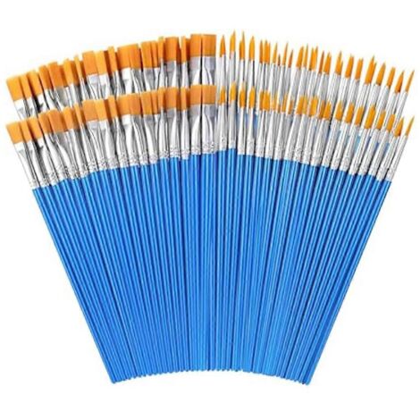 Petits pinceaux, 160 pinceaux en poils de nylon (1/5)