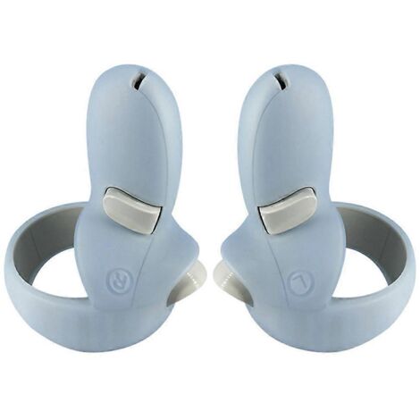 Étui de protection en silicone bleu pour poignée Quest2 (1/5)