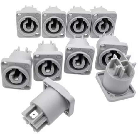 10 prises pour haut-parleurs électriques, alimentation 20 A, 3 broches, sortie -- (1/5)
