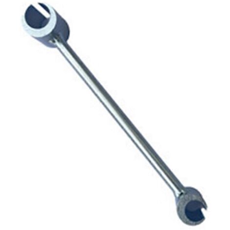 Clé de réglage pour charnières, clé à crochet double 19 mm + 25 mm (1/5)