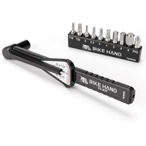 -637 Clé dynamométrique à pointe pour vélo, outil à six pans creux (1/5)