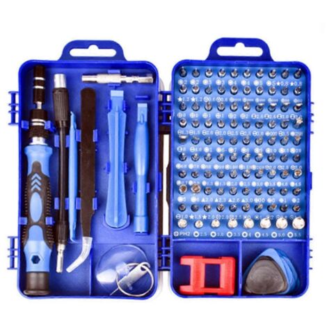 Coffret ultime de tournevis de précision 115 en 1, outils professionnels de réparation -- (1/5)