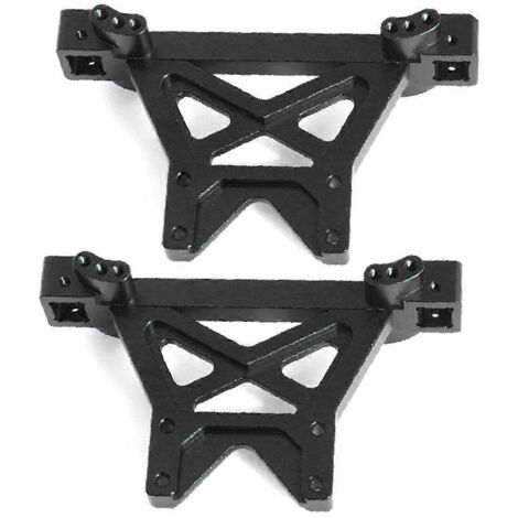Kit d'amortisseurs avant et arrière pour voiture RC 1/10, pièces détachées noires (1/5)