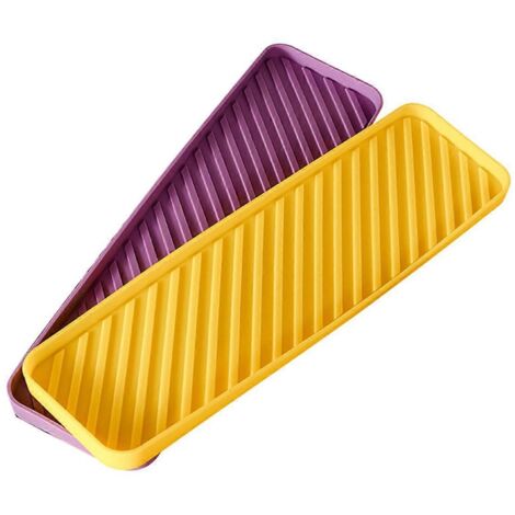 Plateau, set de table, porte-bouteilles d'assaisonnement gris-- (1/5)