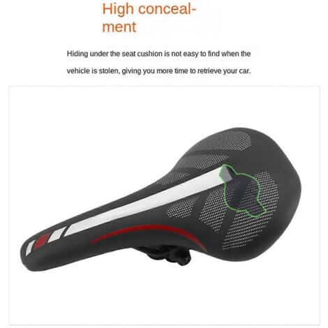 Bandage d'installation pour support de fixation de tracker sur selle de vélo-- (1/5)
