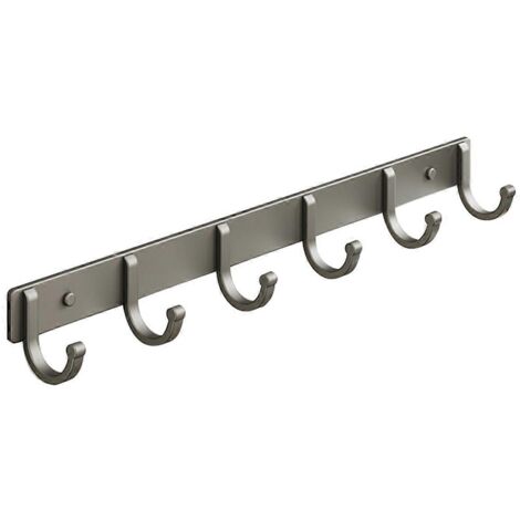 Crochet en aluminium spatial pour serviette de salle de bain --- (1/5)