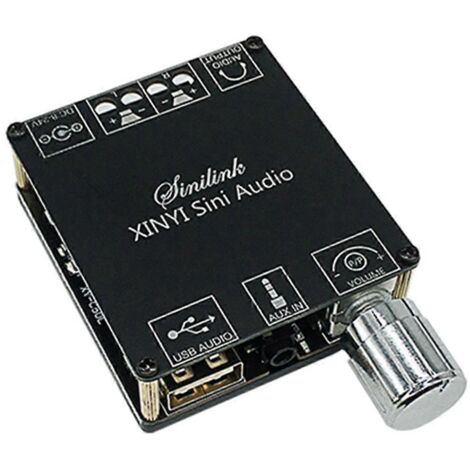 Carte d'amplificateur de puissance numérique XY-C50L Bluetooth 5.0 AUX (1/5)