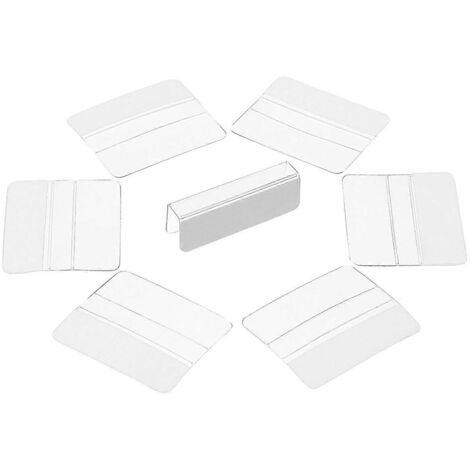 Adaptateurs adhésifs pour présentoirs à bijoux (200 pièces) (1/5)