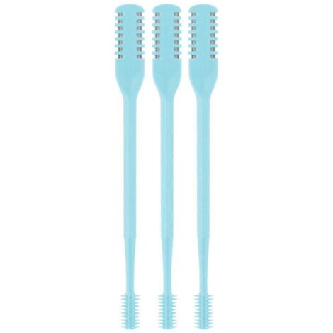 Coupe-poils nasaux 2 en 1, tondeuse rotative à 360°, bleu -- (1/5)