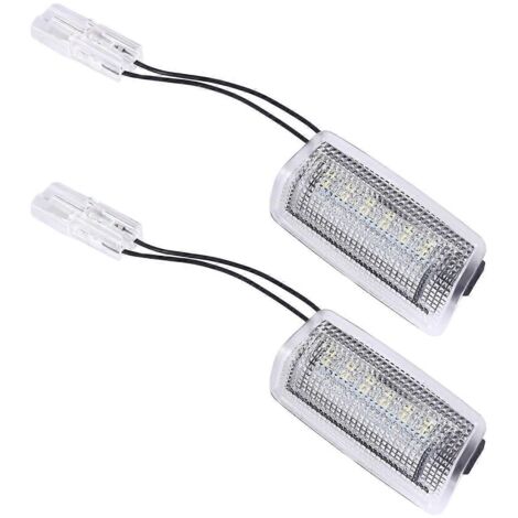 Lot de 2 ampoules LED blanches pour éclairage de porte de courtoisie Land Cruiser (1/5)