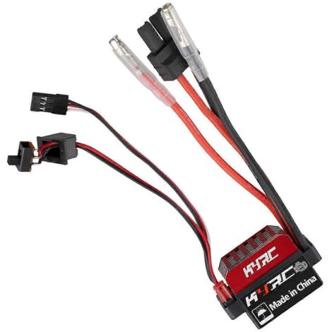 Contrôleur de vitesse électrique à balais 60A pour voiture RC, pour prise - (1/5)