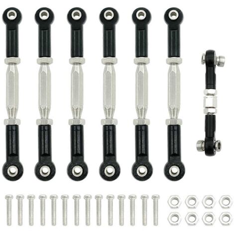 Kit de biellettes de carrossage pour voiture RC Slash 1/10, pièce noire (1/5)