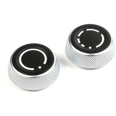 Couvercle de bouton de commande de climatisation, de console audio et de radio pour-- (1/5)