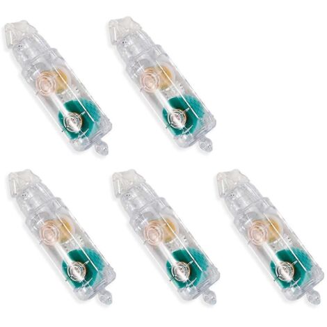 recharges de ruban adhésif double face 0,23 pouce x 16,40 pieds-- (1/5)