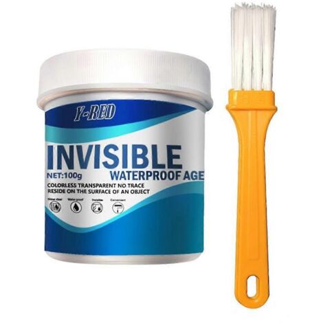 Agent imperméabilisant invisible, colle de réparation invisible -- (1/5)